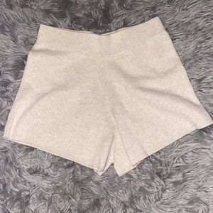 Open edit sweater shorts size S